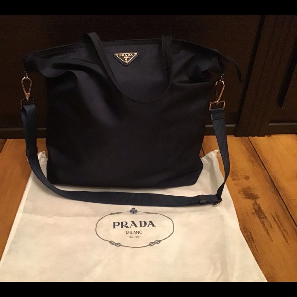 Prada nylon tote